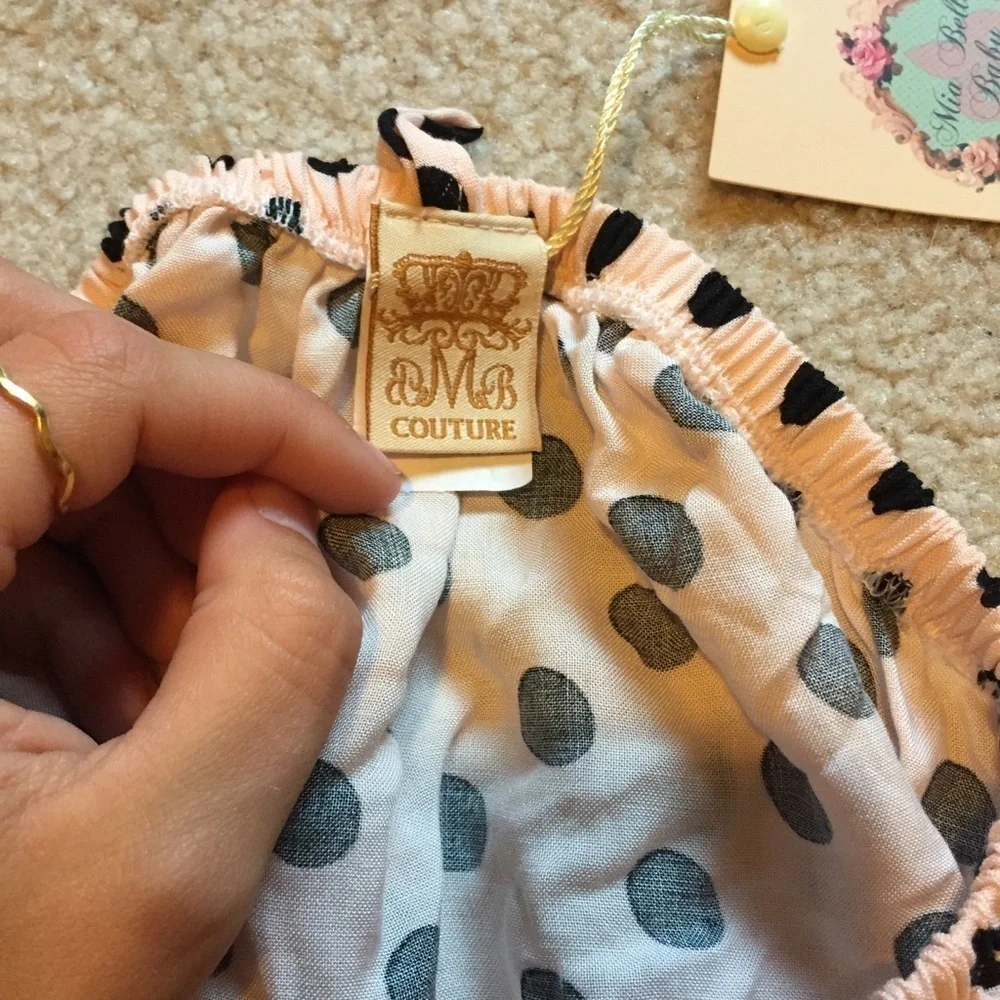 NWT mia belle baby culture size 5Y top
